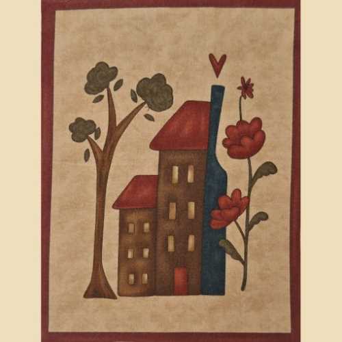 Happy Hollow Flannel Panel Sandy Gervais for Moda - The Homespun Loft