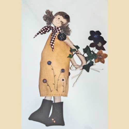 Freda's Flowers Pattern by Whiskers and Wings - The Homespun Loft