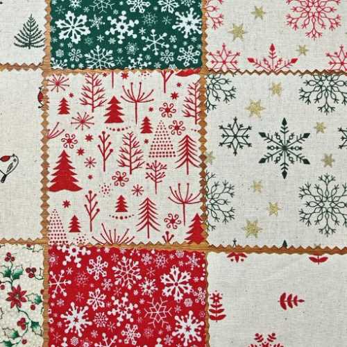 12 Christmas Fabrics Pieces for Quilting Crafts - The Homespun Loft