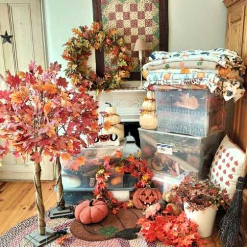 Pictures from my post - Autumn decorating