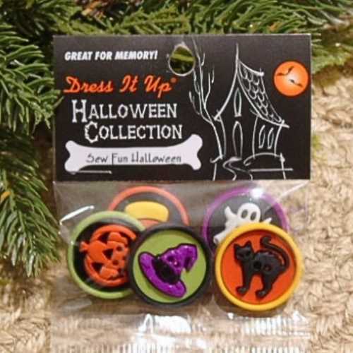 Sew Fun Halloween Collection Buttons - The Homespun Loft