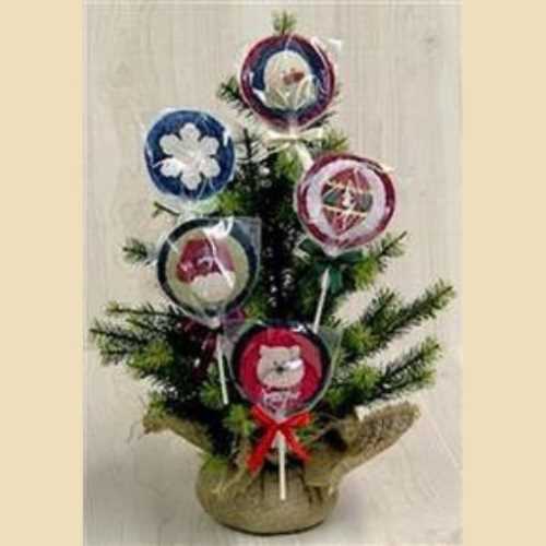 Penny Candy Ornaments Countryside Crafts Pattern - The Homespun Loft
