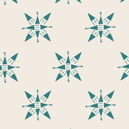 Love Story Compassion Teal Fabric by AGF Studios - The Homespun Loft