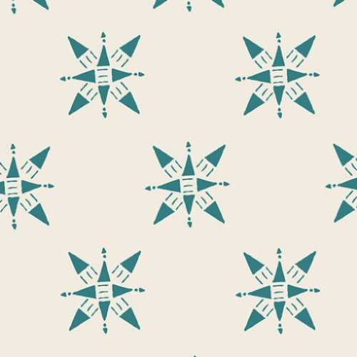 FQ Love Story Compassion Teal Fabric AGF Studios - The Homespun Loft
