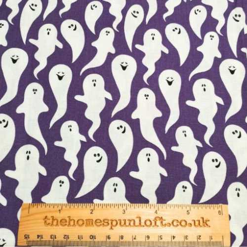 Cute Hocus Pocus Halloween Ghost Fabric - The Homespun Loft