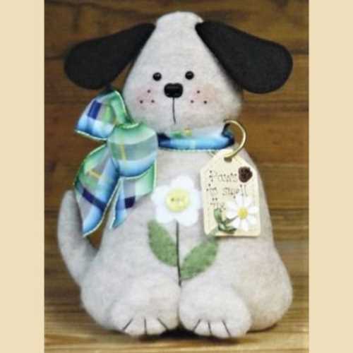 Puppy Paws Countryside Crafts Felt Pattern - The Homespun Loft