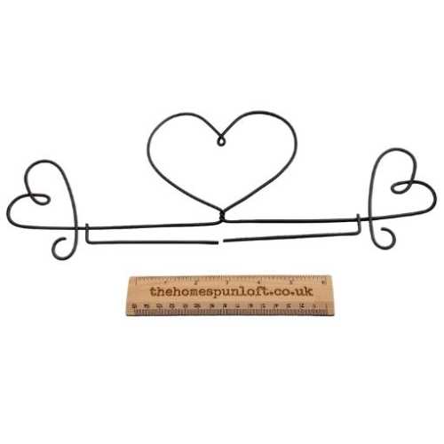 Heart Wire Quilt Hanger Fits 9" Quilt - The Homespun Loft