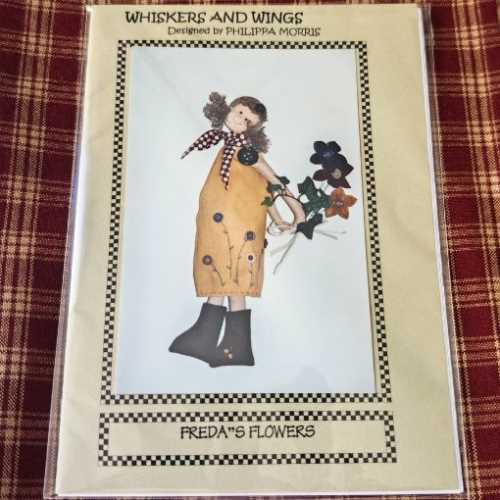 Freda's Flowers Pattern by Whiskers and Wings - The Homespun Loft