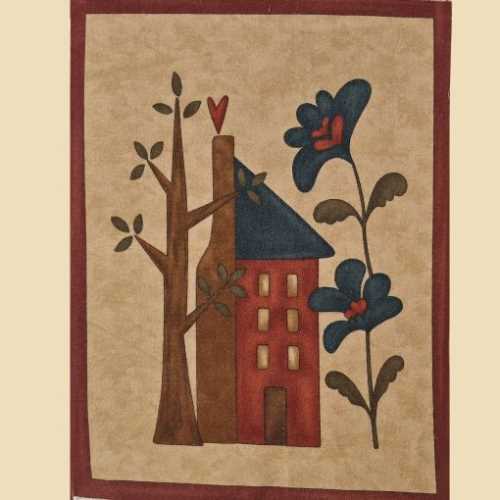 Happy Hollow Flannel Panel Sandy Gervais Moda - The Homespun Loft