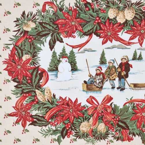 Vintage Christmas Skating by Windham Fabrics - The Homespun Loft