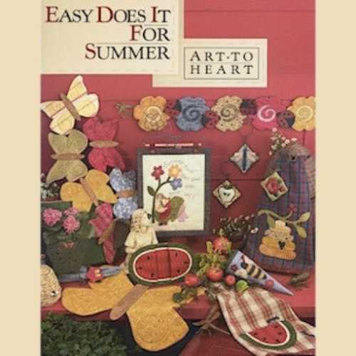 Easy Does it for Summer Art to Heart Book - The Homespun Loft