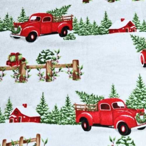 FQ December Magic Christmas Fabric Blank Quilting - The Homespun Loft