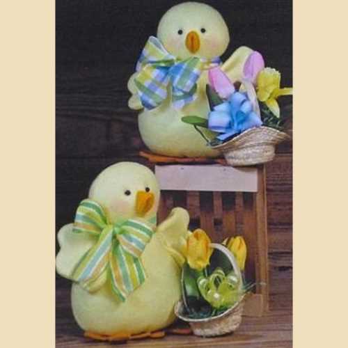 Peepers Chicks Countryside Crafts Pattern - The Homespun Loft
