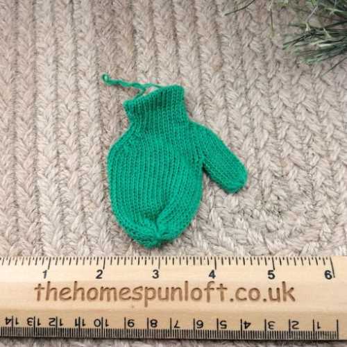 Elf Green Mitten Christmas Decoration - The Homespun Loft