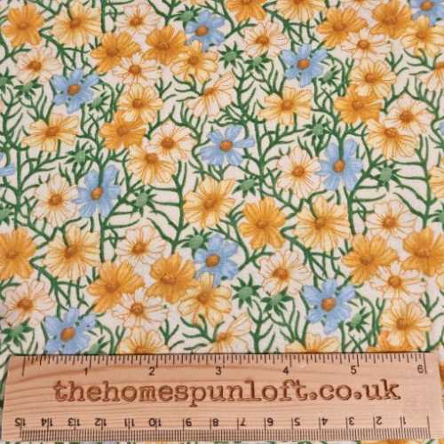 FQ Debbie Mumm Floral Quilting Fabric - The Homespun Loft
