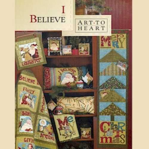 I Believe Art to Heart Christmas Book - The Homespun Loft